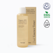 Тонер-эссенция Trimay Papaya 4HA Galactomyces Peel Pore Control Dual Essence Toner 200мл